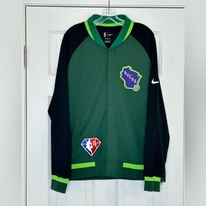 Milwaukee Bucks Nike City Edition Thema Jacket Men's L